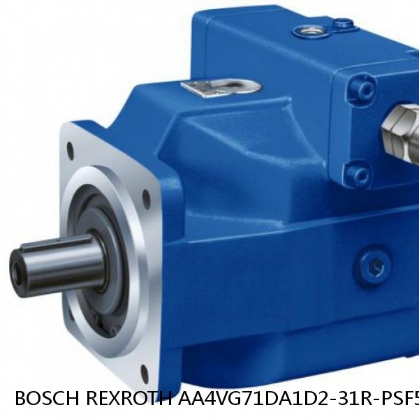 AA4VG71DA1D2-31R-PSF52F001D BOSCH REXROTH A4VG Variable Displacement Pumps