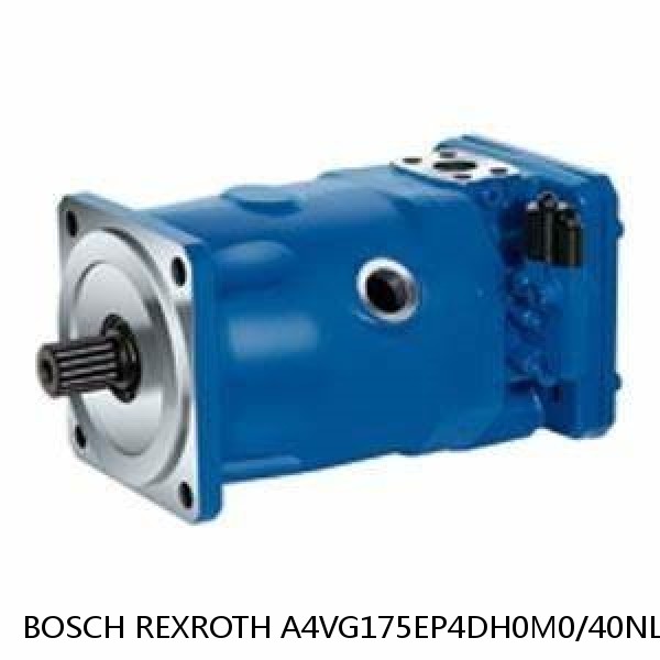 A4VG175EP4DH0M0/40NLND6A21UD4A2AE00-S BOSCH REXROTH A4VG Variable Displacement Pumps