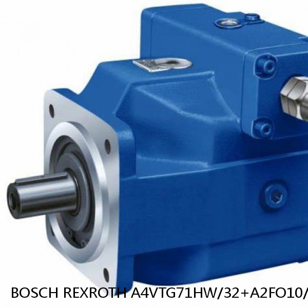 A4VTG71HW/32+A2FO10/61 BOSCH REXROTH A4VTG AXIAL PISTON VARIABLE PUMP