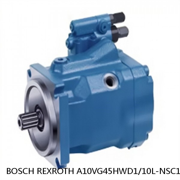 A10VG45HWD1/10L-NSC10F016S BOSCH REXROTH A10VG Axial piston variable pump