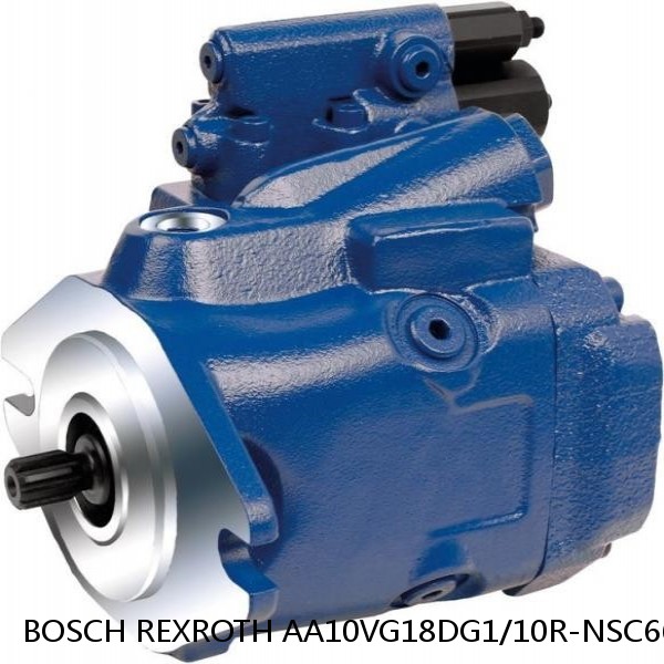 AA10VG18DG1/10R-NSC66F015S-S BOSCH REXROTH A10VG Axial piston variable pump