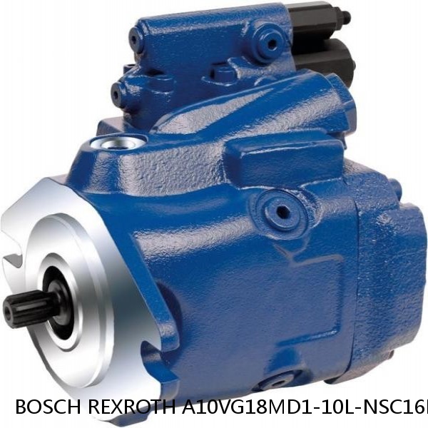 A10VG18MD1-10L-NSC16K013E BOSCH REXROTH A10VG Axial piston variable pump