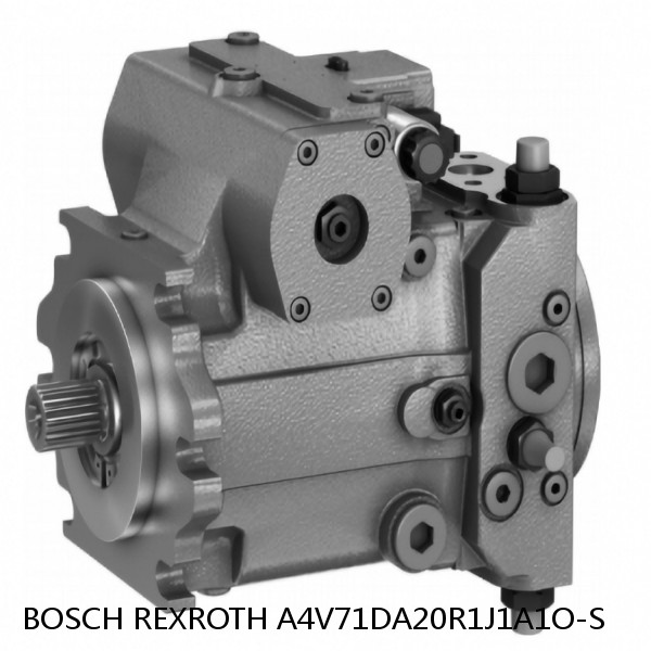 A4V71DA20R1J1A1O-S BOSCH REXROTH A4V Variable Pumps