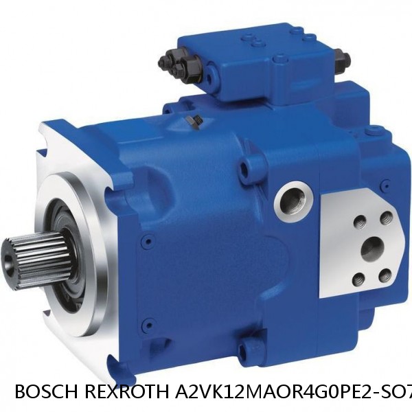 A2VK12MAOR4G0PE2-SO7 BOSCH REXROTH A2VK Variable Displacement Pumps