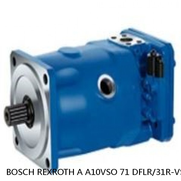 A A10VSO 71 DFLR/31R-VSA42N BOSCH REXROTH A10VSO Variable Displacement Pumps