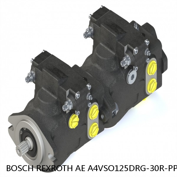 AE A4VSO125DRG-30R-PPB13N BOSCH REXROTH A4VSO Variable Displacement Pumps