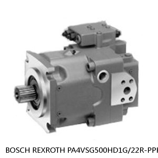 PA4VSG500HD1G/22R-PPH10R569F BOSCH REXROTH A4VSG Axial Piston Variable Pump