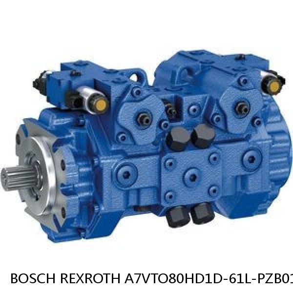 A7VTO80HD1D-61L-PZB01 BOSCH REXROTH A7VTO HYDRAULIC PUMP