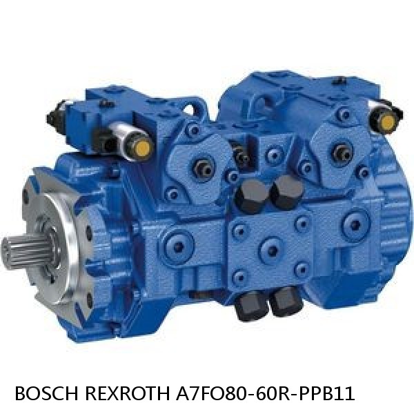 A7FO80-60R-PPB11 BOSCH REXROTH A7FO Axial Piston Motor Fixed Displacement Bent Axis Pump