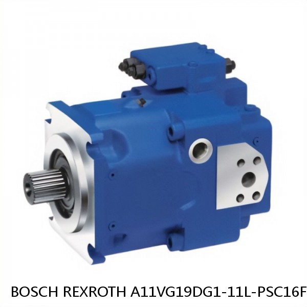 A11VG19DG1-11L-PSC16F011S BOSCH REXROTH A11VG Hydraulic Pumps