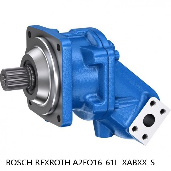 A2FO16-61L-XABXX-S BOSCH REXROTH A2FO Fixed Displacement Pumps