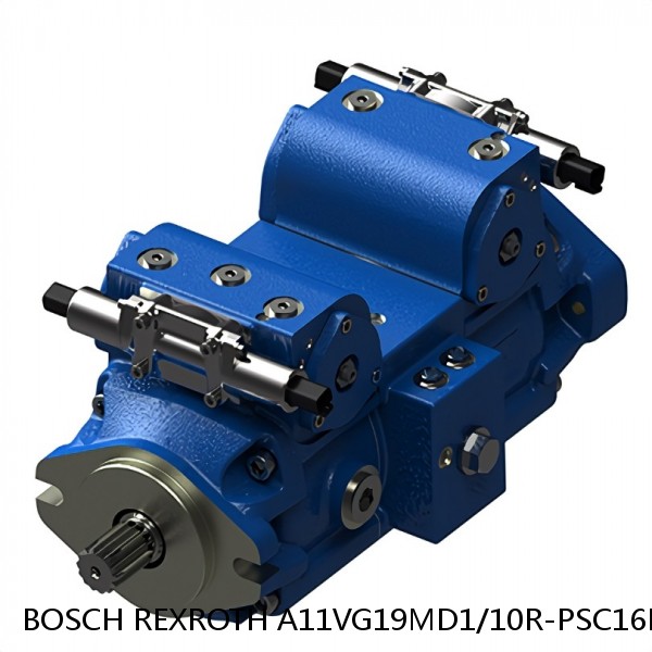 A11VG19MD1/10R-PSC16F001S BOSCH REXROTH A11VG Hydraulic Pumps