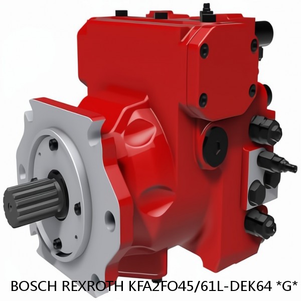 KFA2FO45/61L-DEK64 *G* BOSCH REXROTH KFA2FO HYDRAULIC PISTON PUMP #1 small image