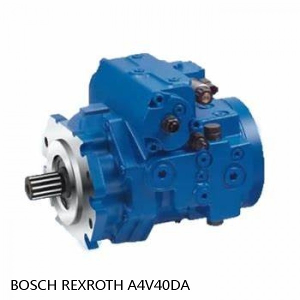 A4V40DA BOSCH REXROTH A4V Variable Pumps