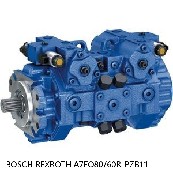 A7FO80/60R-PZB11 BOSCH REXROTH A7FO Axial Piston Motor Fixed Displacement Bent Axis Pump