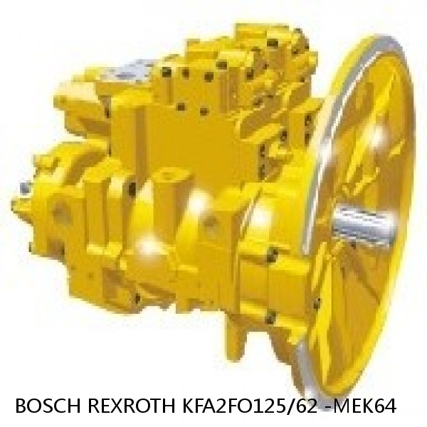 KFA2FO125/62 -MEK64 BOSCH REXROTH KFA2FO HYDRAULIC PISTON PUMP #1 image