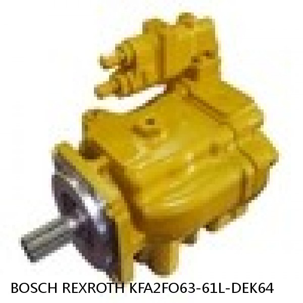 KFA2FO63-61L-DEK64 BOSCH REXROTH KFA2FO HYDRAULIC PISTON PUMP #1 image