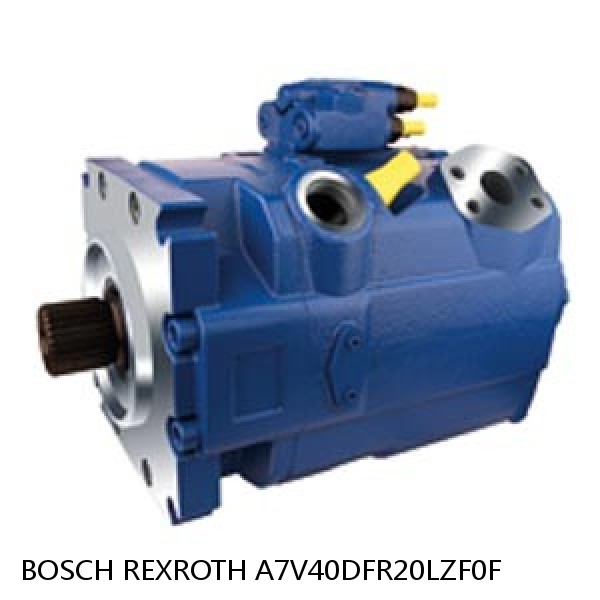 A7V40DFR20LZF0F BOSCH REXROTH A7V HYDRAULIC PISTON PUMP #1 image