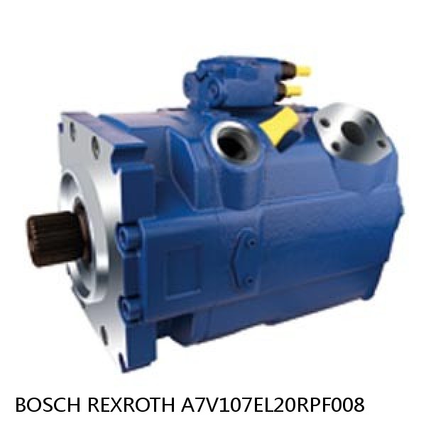 A7V107EL20RPF008 BOSCH REXROTH A7V HYDRAULIC PISTON PUMP #1 image