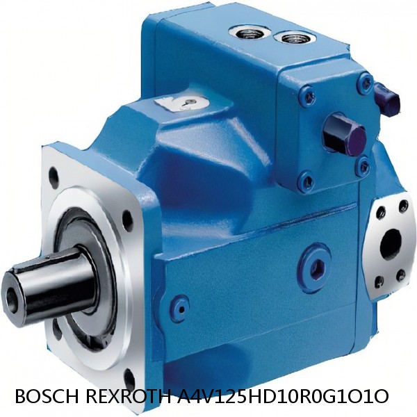 A4V125HD10R0G1O1O BOSCH REXROTH A4V Variable Pumps #1 image